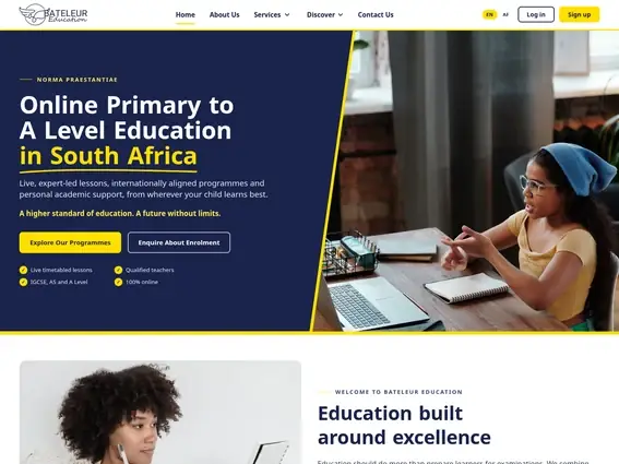 Bateleur Education Website